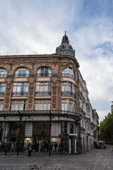 Fototapeta premium Architecture of a historic building in the town centre of Narbonne, France