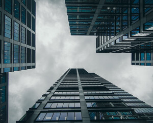 Szklane wieżowce miasta © Krystian