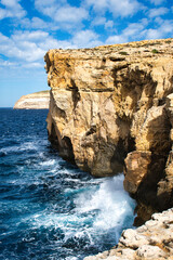 Pozostałości po Azure Window na Gozo 2026 © Krzysiek Cegiełka