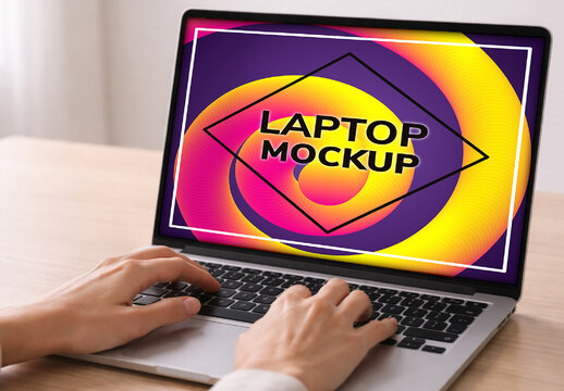 Laptop Screen Mockup