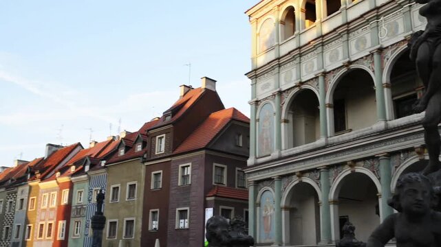 Proserpine Fountain in Poznan, Poland
