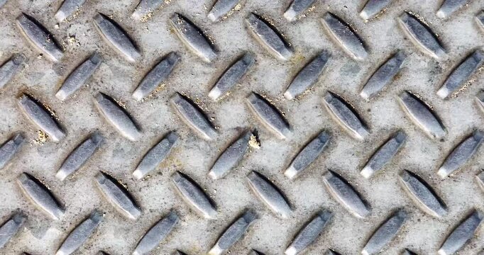 Closeup texture of diamond plate 