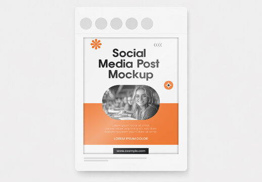 Instagram Social Media Post Mockup