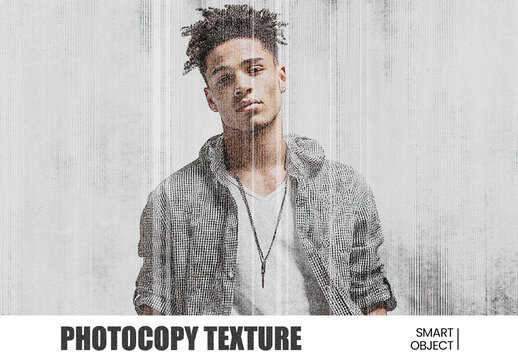 Photocopy Texture Effect