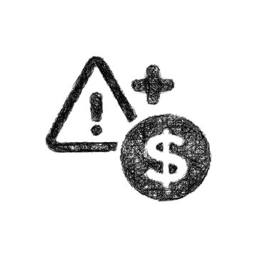 Sketch overage charge icon design
