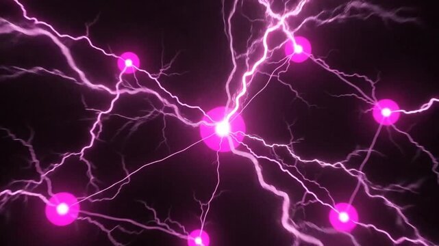 Electric Network - Visualizing Energy Transfer and Connectivity in a Digital Realm.