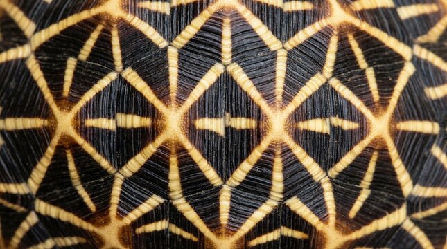 インドホシガメの甲羅