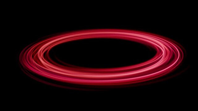 Cerchio di energia in loop continuo