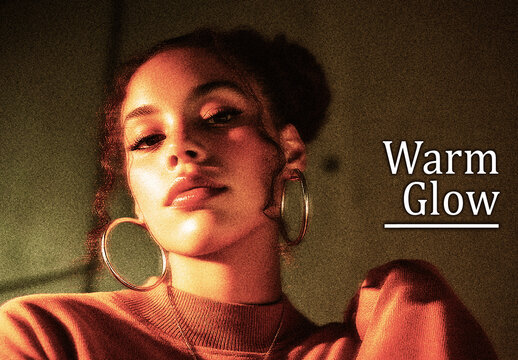 Warm Glow Photo Effect