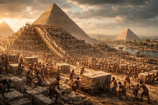 Construction of the Great Pyramids