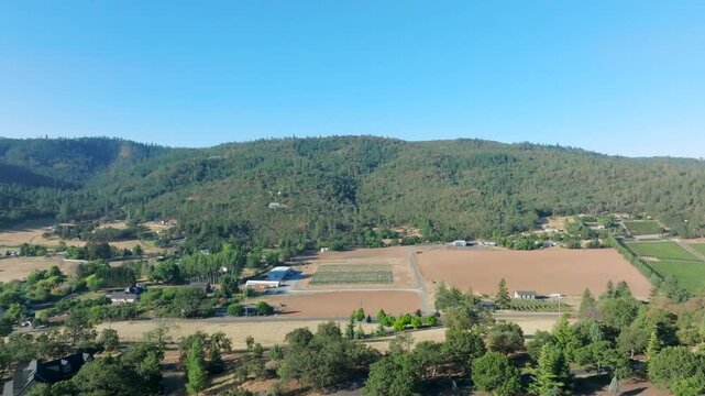 Cannabis Farm near Medford, OR - Drone