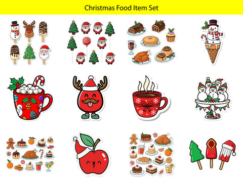 Christmas food and drink items