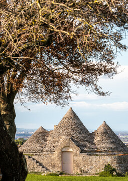 Trulli in Putignano, Italy