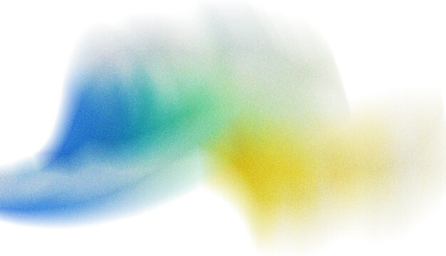 Abstract Blue Green Yellow Gradient Motion Background With Soft Blur Flow Effect