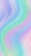 Obraz premium Pastel Swirls - A Dreamy Abstract Background with Gentle Waves.