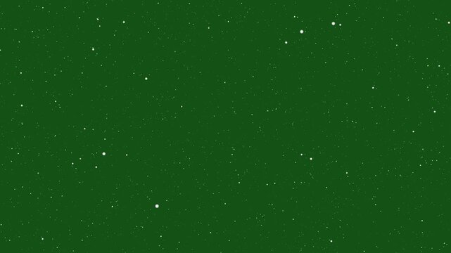 Floating light particle animation on green screen, soft glowing dots and subtle sparkles drifting gently, abstract particle background overlay with smooth motion on chroma background
