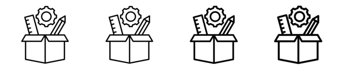 Creativity Icon Set Different Style Collection © ArtisticAura