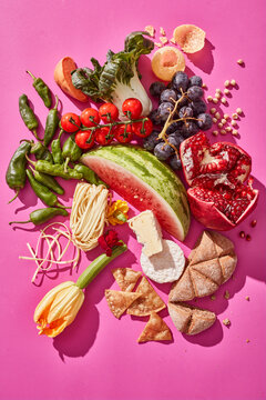 vegetables on a plate