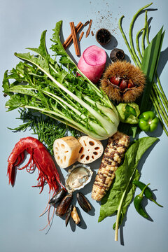 vegetables and fruits