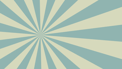 Obraz premium Abstract Retro Sunburst Background with Grungy Texture and Radial Stripes. Vintage American Style Sunburst Poster with Colorful Rays and Dirty Paper Texture