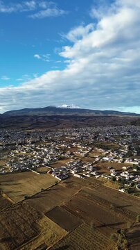 Vista del Nevado de Toluca desde Capultitl&aacute;n