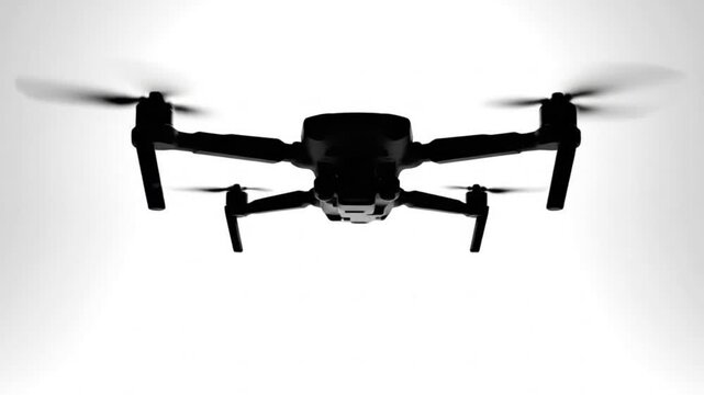Minimal vector animation of drone