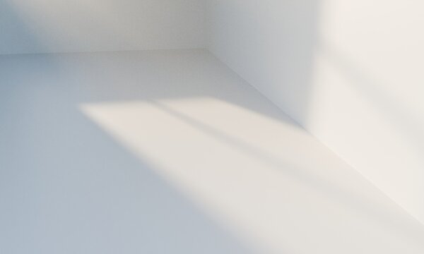 窓から光が差し込む部屋の背景画像