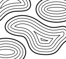 Naklejka premium tophograpy element 