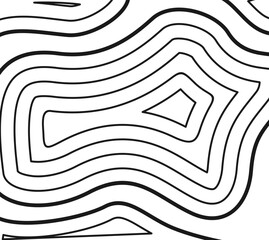 Naklejka premium tophograpy element 