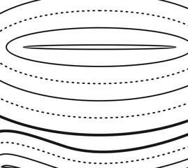 Naklejka premium tophograpy element 