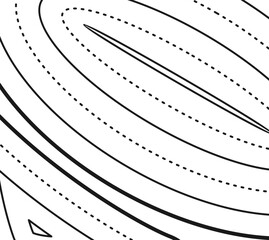 Naklejka premium tophograpy element 