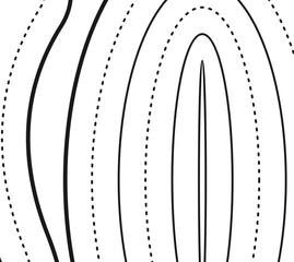 Naklejka premium tophograpy element 