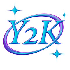 Y2K aesthetic heart shape with a planetary ring for romantic tech designs, social media icons, and trendy branding © andinur