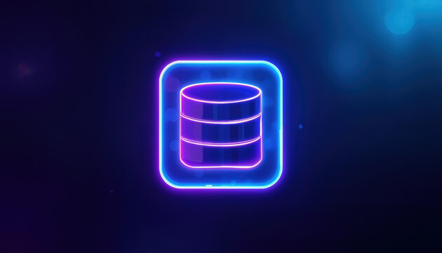 Data management action virtual space digital icon modern environment abstract viewpoint technology concept
