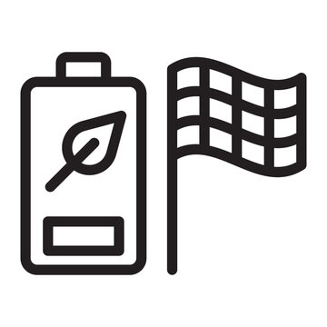 Energy Status Line Icon