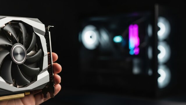 Installing white GPU into gaming PC