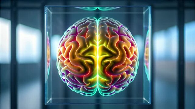 Brain computer interface ethics explore impact technology human brain interaction ethical concerns futuristic innovation neuroscience colorful brain