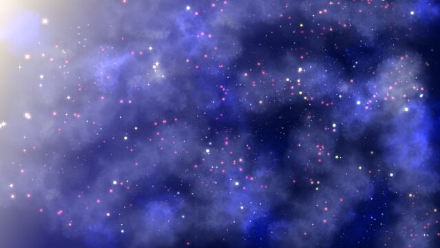 space background with stars