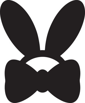 Playboy bunny ears and bow tie logo