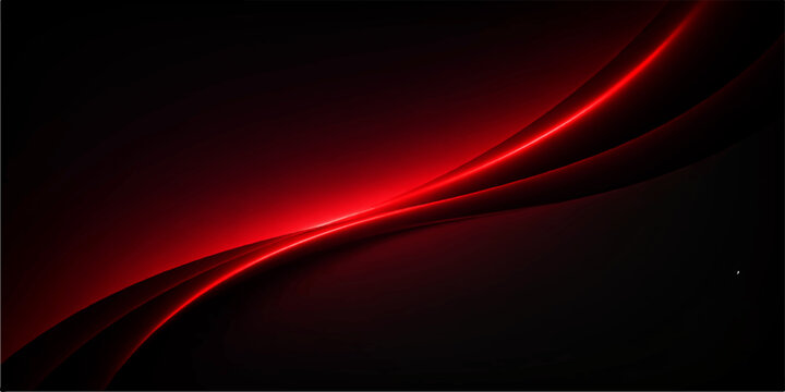 A futuristic red abstract background featuring glowing lines and a flowing wave design with purple energy curves and a textured motion backdrop for a vector illustration wallpaper