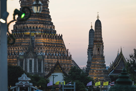 Detail of skyline in bangkok