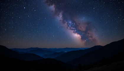 Fototapeta premium starry night sky with stars