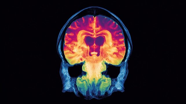PET Scan Brain Metabolism Imaging Neurological Nuclear Medicine Professional Medical Diagnostic Concept