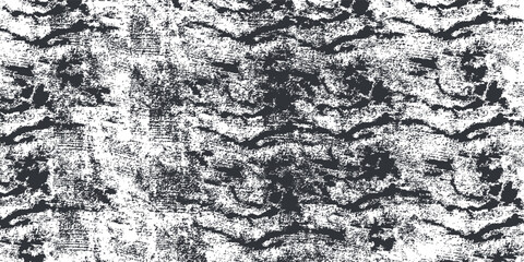Obraz premium Abstract Black and White Distressed Texture Background with Rough Gritty Overlay