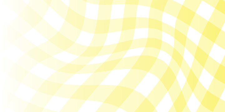 yellow gingham or vichy pattern. Autumn or Thanksgiving day textile print for tabletop, picnic blanket, basket napkin, shirt or handkerchief. Cotton, linen or flannel design.