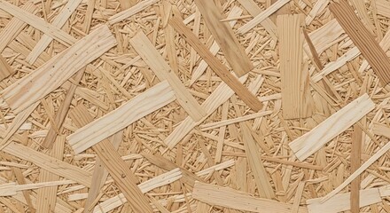 Obraz premium Oriented strand board osb wood panel background texture