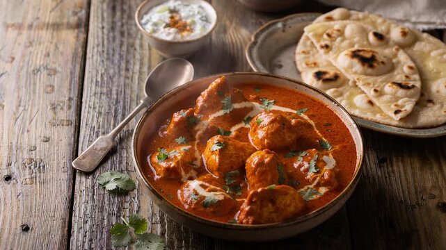 Firefly Dive into a culinary journey showcasing vibrant Indian dishes from creamy spinach curry to flavorful spices and traditional recipes