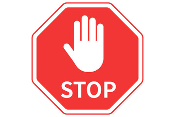 Obraz premium Prohibited sign icon set with red circle and diagonal slash symbols, stop and restriction warning collection, ban and forbidden symbols icon collection not allowed ban icon set