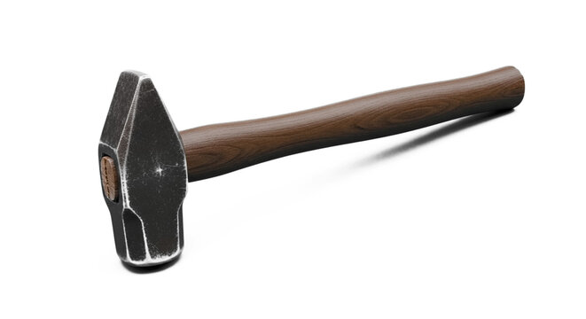 Hammer isolated, construction and repair tool.