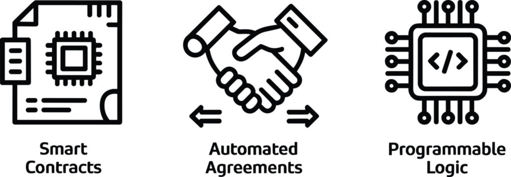 Smart contracts automated agreements and programmable logic